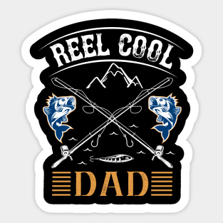 Reel cool dad Sticker